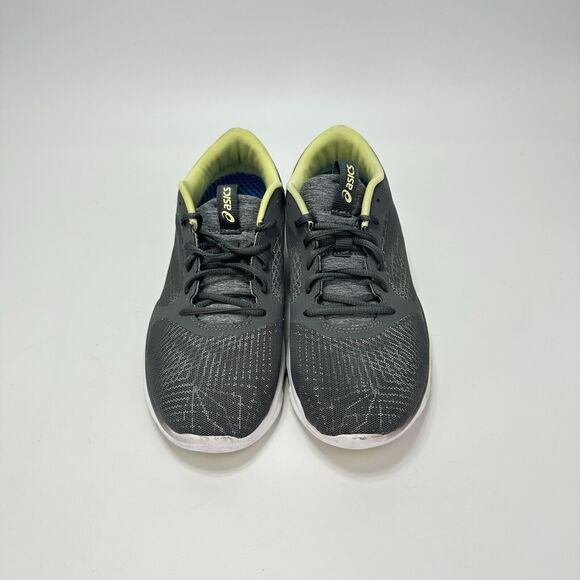 Asics Gel Fit Tempo 3 Gray Lime Green Cross Trainer Running Shoes Women Size 8.5 - Picture 6 of 10
